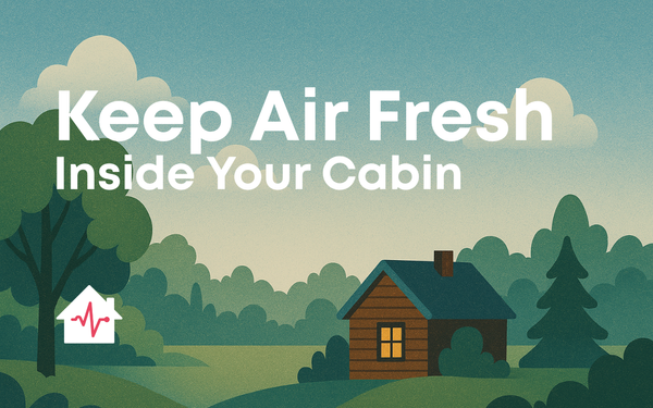 5 Strategies to Keep the Air Fresh in Your Cabin All Year