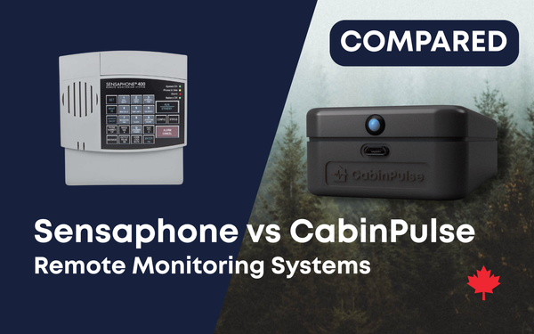 Sensaphone vs CabinPulse: Which Remote Monitoring System is Right for Your Cabin?