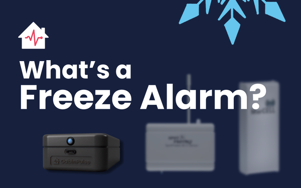 What Is a Freeze Alarm? (And Why Your Cabin Needs One)